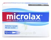 Microlax Sorbitol Citrate Et Laurilsulfoacetate De Sodium S Rect En Récipient Unidose 12récip-unidoses-can/5ml à Bordeaux