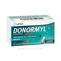 Donormyl 15 Mg Comprimés Pelliculés Sécables T/10 à Bordeaux