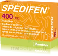 Spedifen 400 Mg, Comprimé Pelliculé Plq/12 à Bordeaux