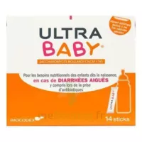 Ultra-baby Poudre Antidiarrhéique 14 Sticks/2g à Bordeaux