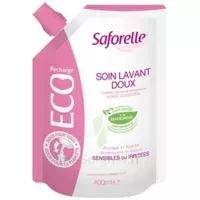 Saforelle Solution Soin Lavant Doux Eco-recharge/400ml à Bordeaux